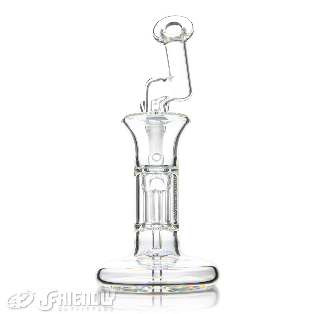 Sovereignty Glass Hollow Foot Mini Pillar w/ Sidecar Neck
