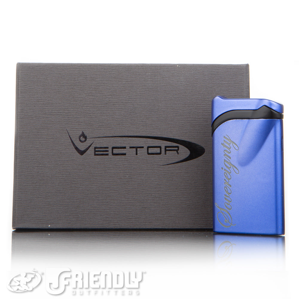 Sovereignty Glass/Vector Light Blue Ultra Torch Lighter