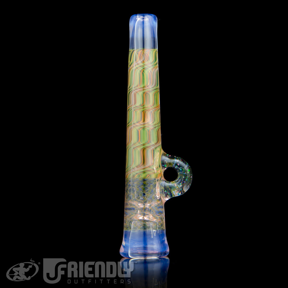 Royals Glass Fumed Onie w/ Moonstone Accents