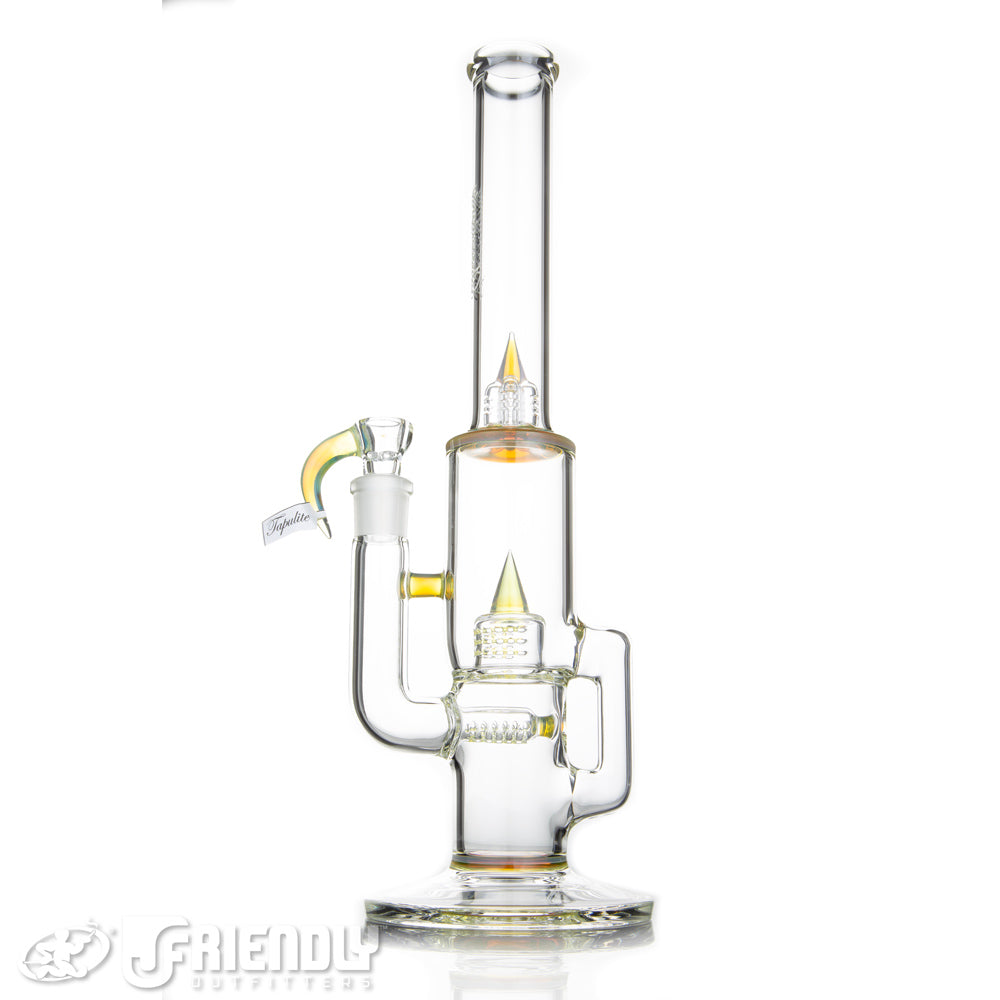 Sovereignty Glass Downgrid Stemline to Front Facing Grid Cap Capcycler w/ Color Seal, Mille & Partial Tapulite Accents