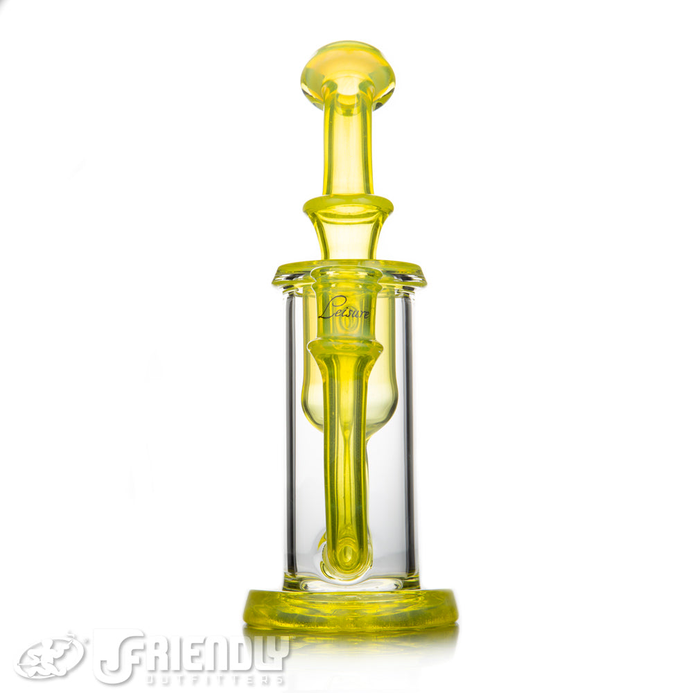 Leisure Glass 14mm Yellow Incycler