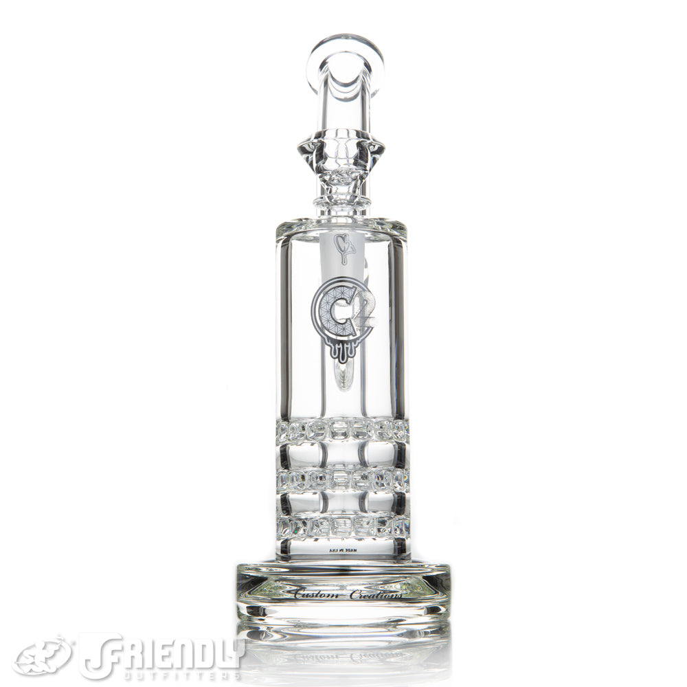 C2 Custom Creations 50mm Triple Ratchet Bubbler