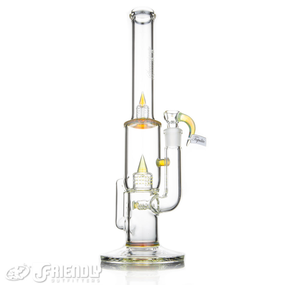 Sovereignty Glass Downgrid Stemline to Front Facing Grid Cap Capcycler w/ Color Seal, Mille & Partial Tapulite Accents