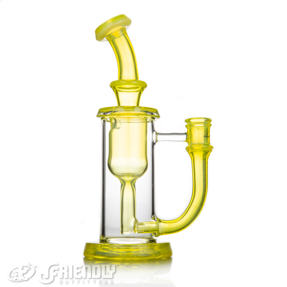 Leisure Glass 14mm Yellow Incycler