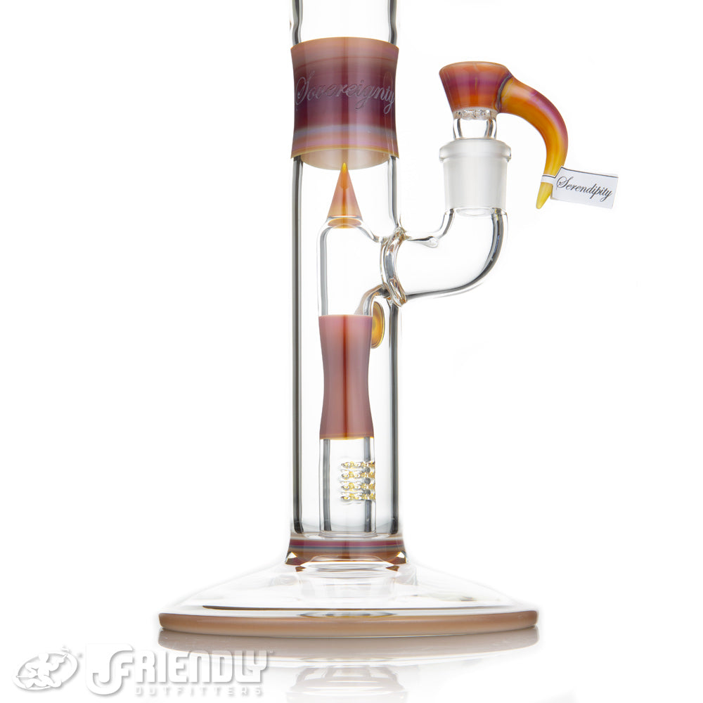 Sovereignty Glass 44mm Fixed 180 w/ Inv.4 Splash, Reduction, Full Color Serendipity Accents & Mille