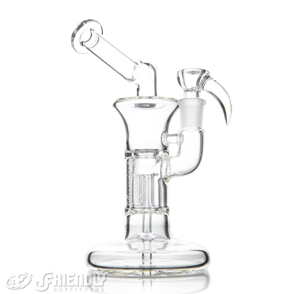 Sovereignty Glass Hollow Foot Mini Pillar w/ Sidecar Neck