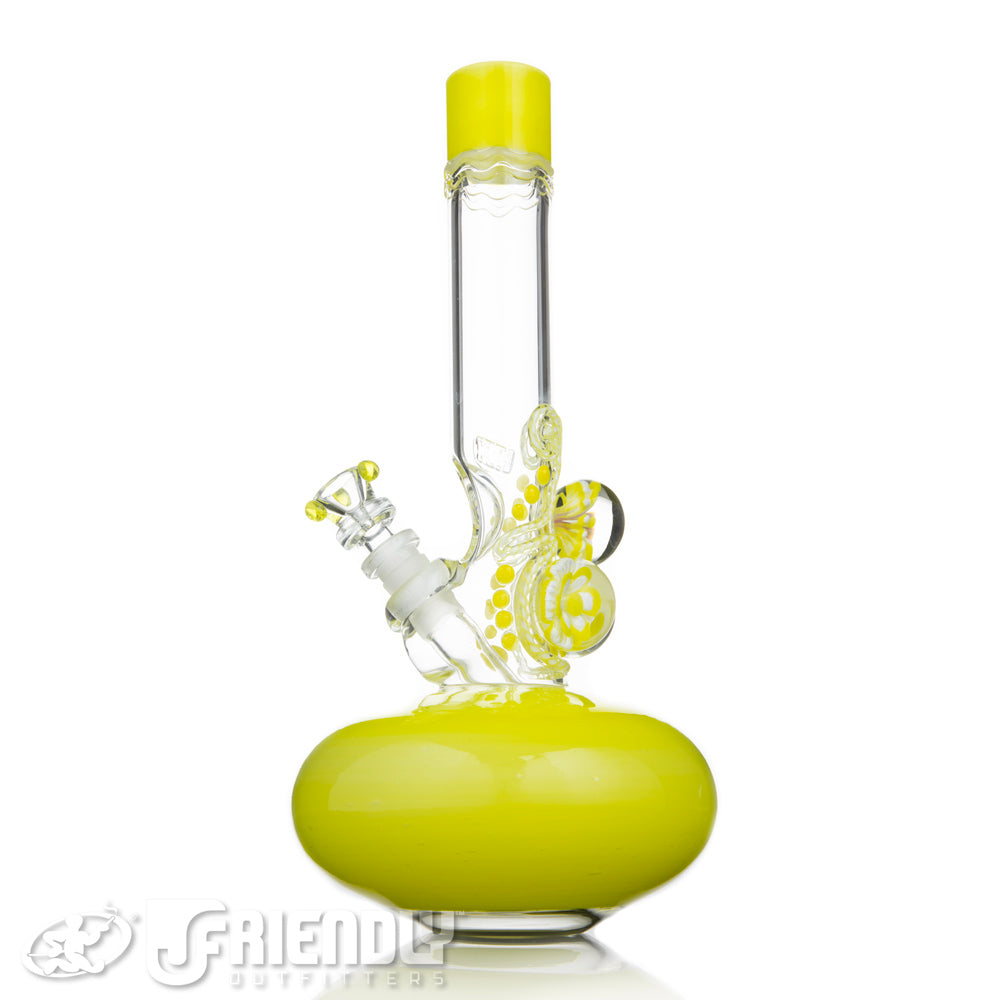 HVY Glass 14mm Mini Yellow Marble Tube