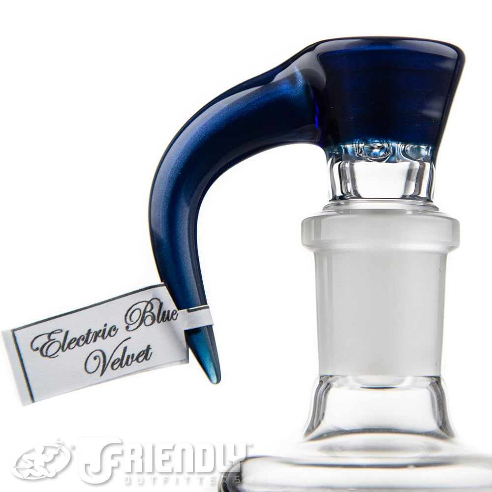 Sovereignty Glass 18mm Full Accent Slide w/Electric Blue Velvet Accent