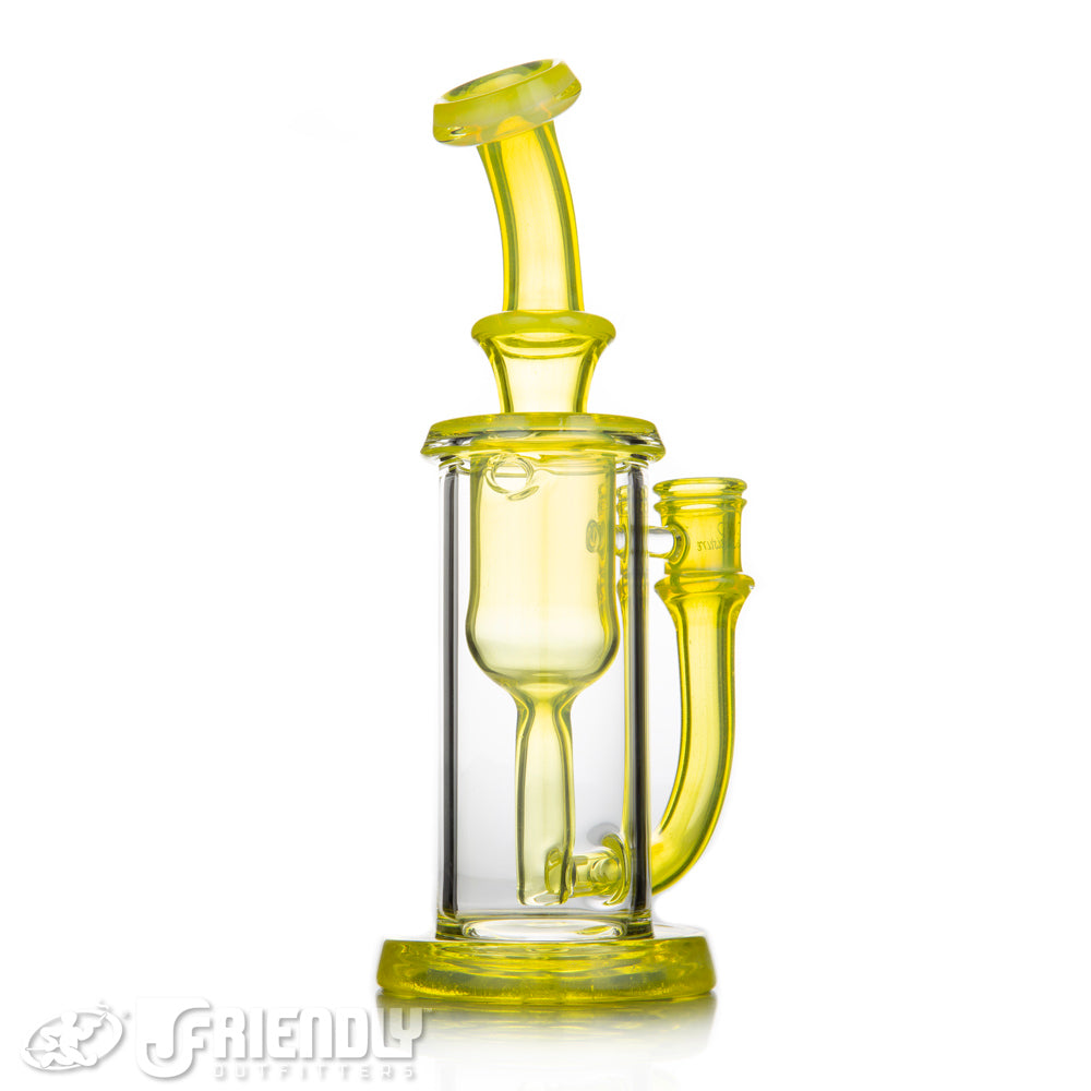 Leisure Glass 14mm Yellow Incycler