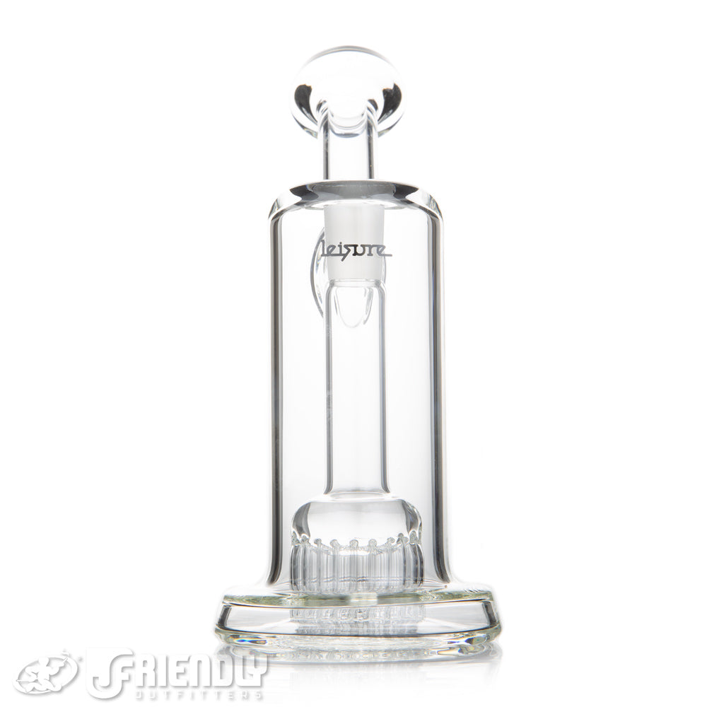Leisure Glass 14mm Mini 20 Arm Bubbler w/ Bold Logo