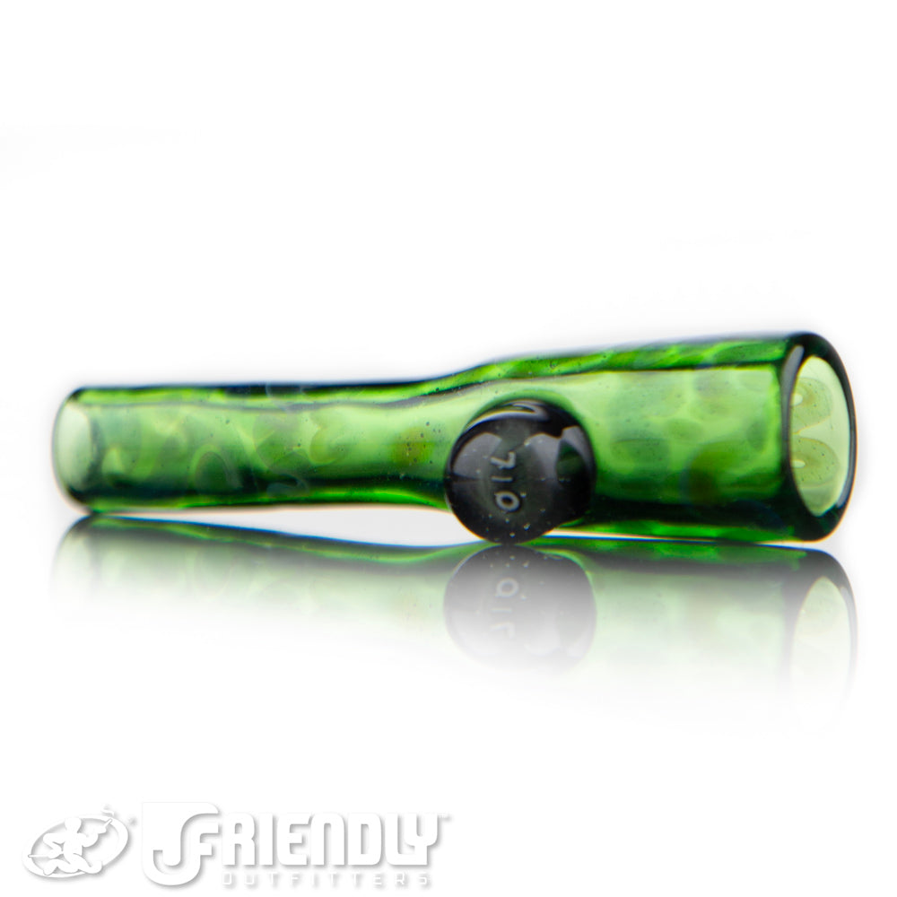 7 Ten Glass Green Blunt Tip Holder