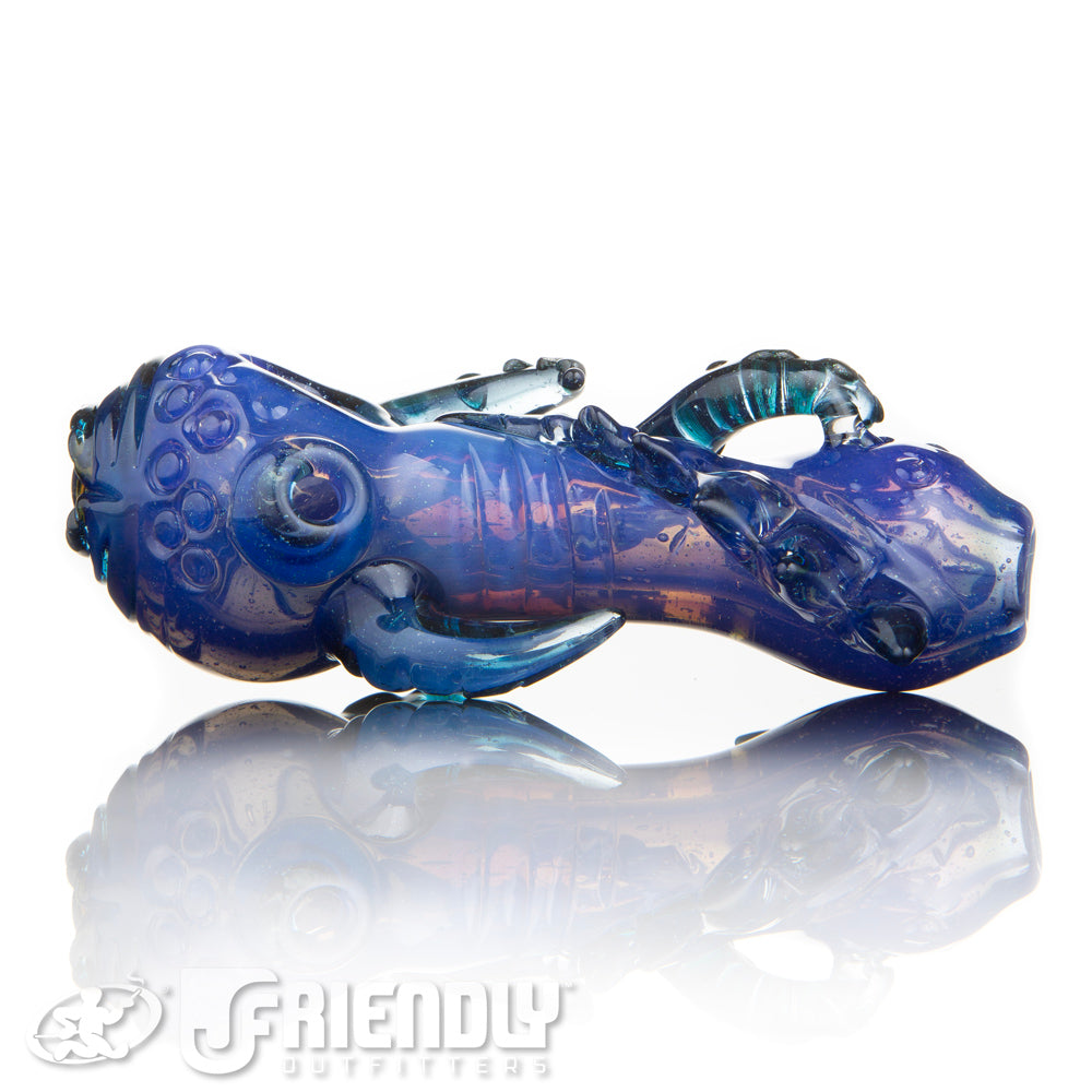 Mako Glass Purple Sea Monster Spoon #11