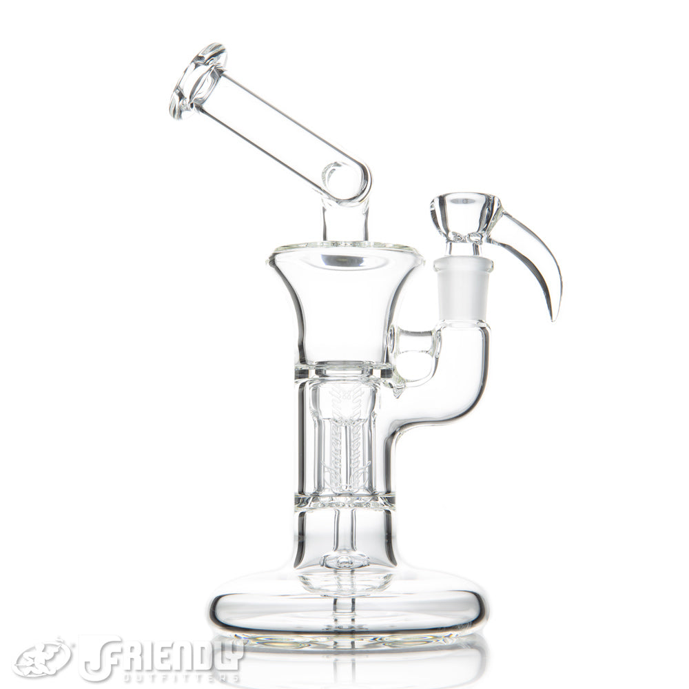 Sovereignty Glass Hollow Foot Mini Pillar w/ Sidecar Neck