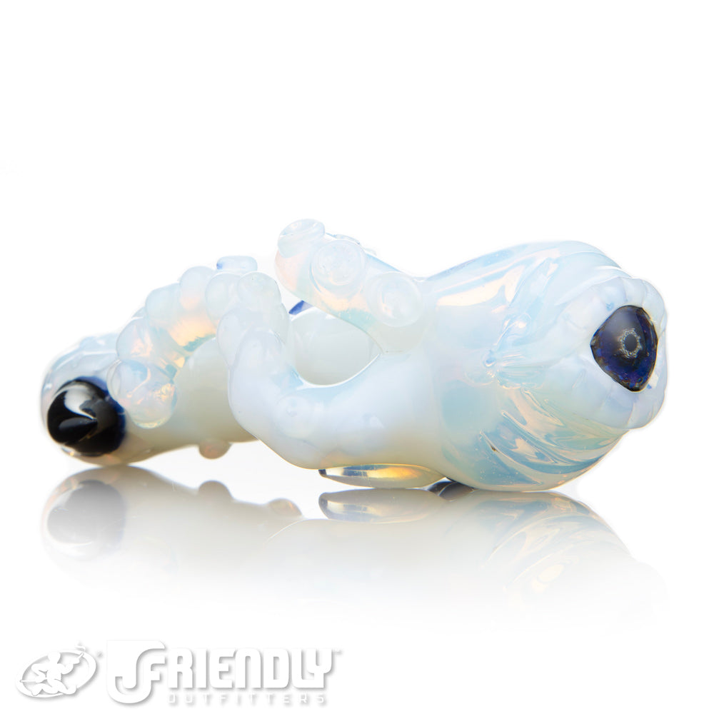 Mako Glass White Sea Creature Spoon
