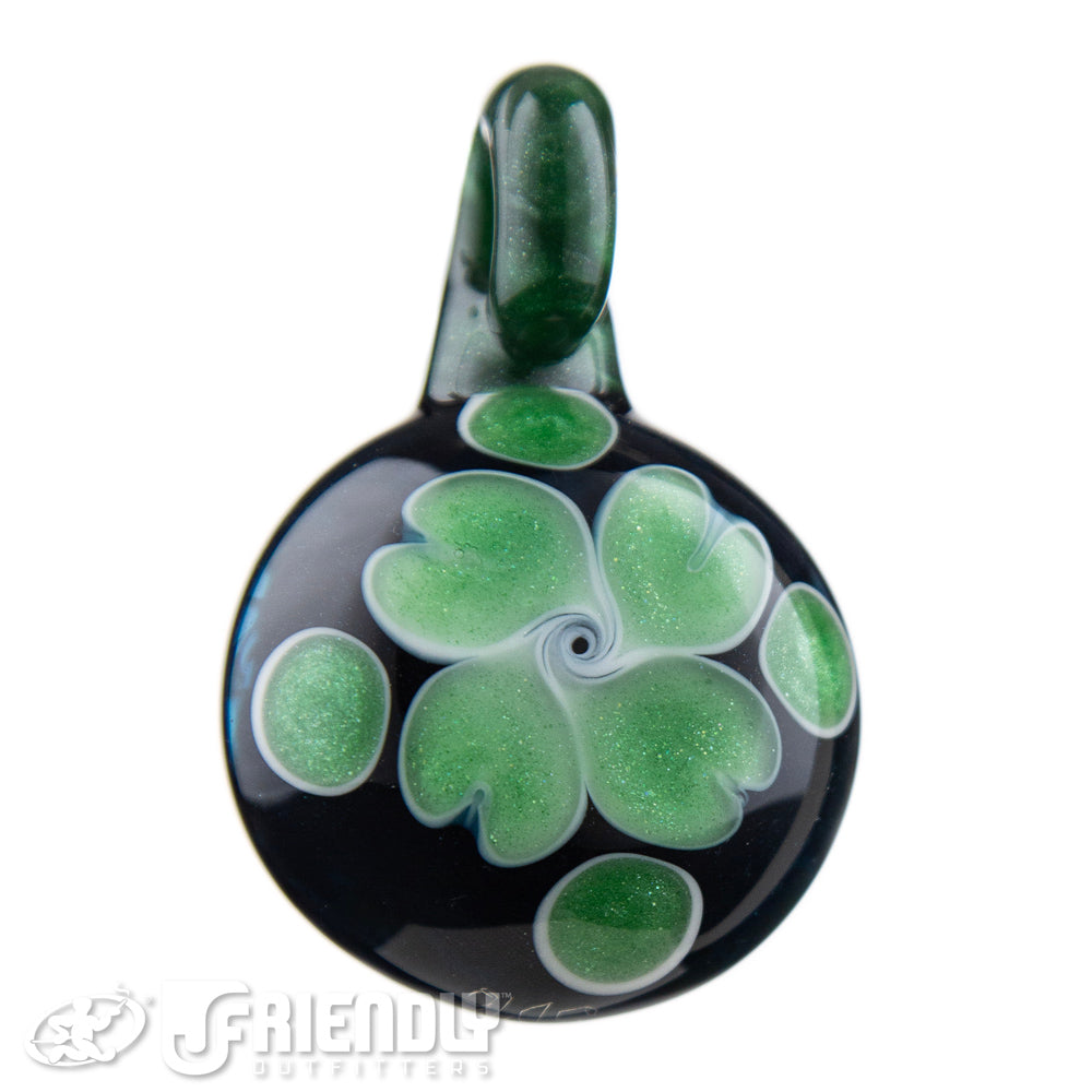 Shawndaddy Glass Green Underwater Pendant
