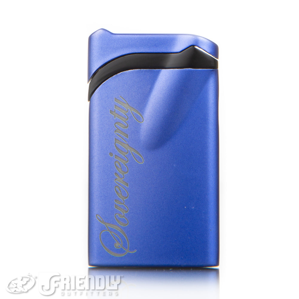 Sovereignty Glass/Vector Light Blue Ultra Torch Lighter