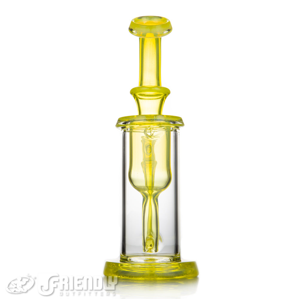 Leisure Glass 14mm Yellow Incycler