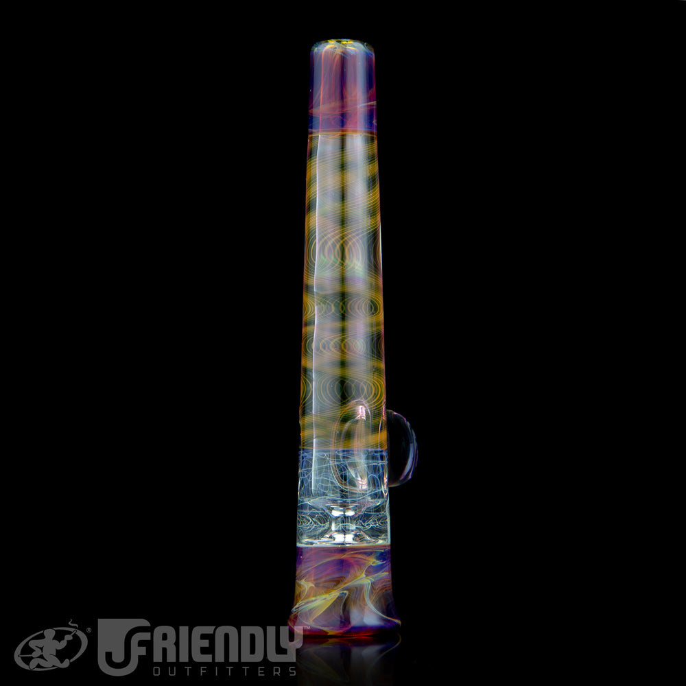 Royals Glass Fumed Onie w/ Amber Purple Accents