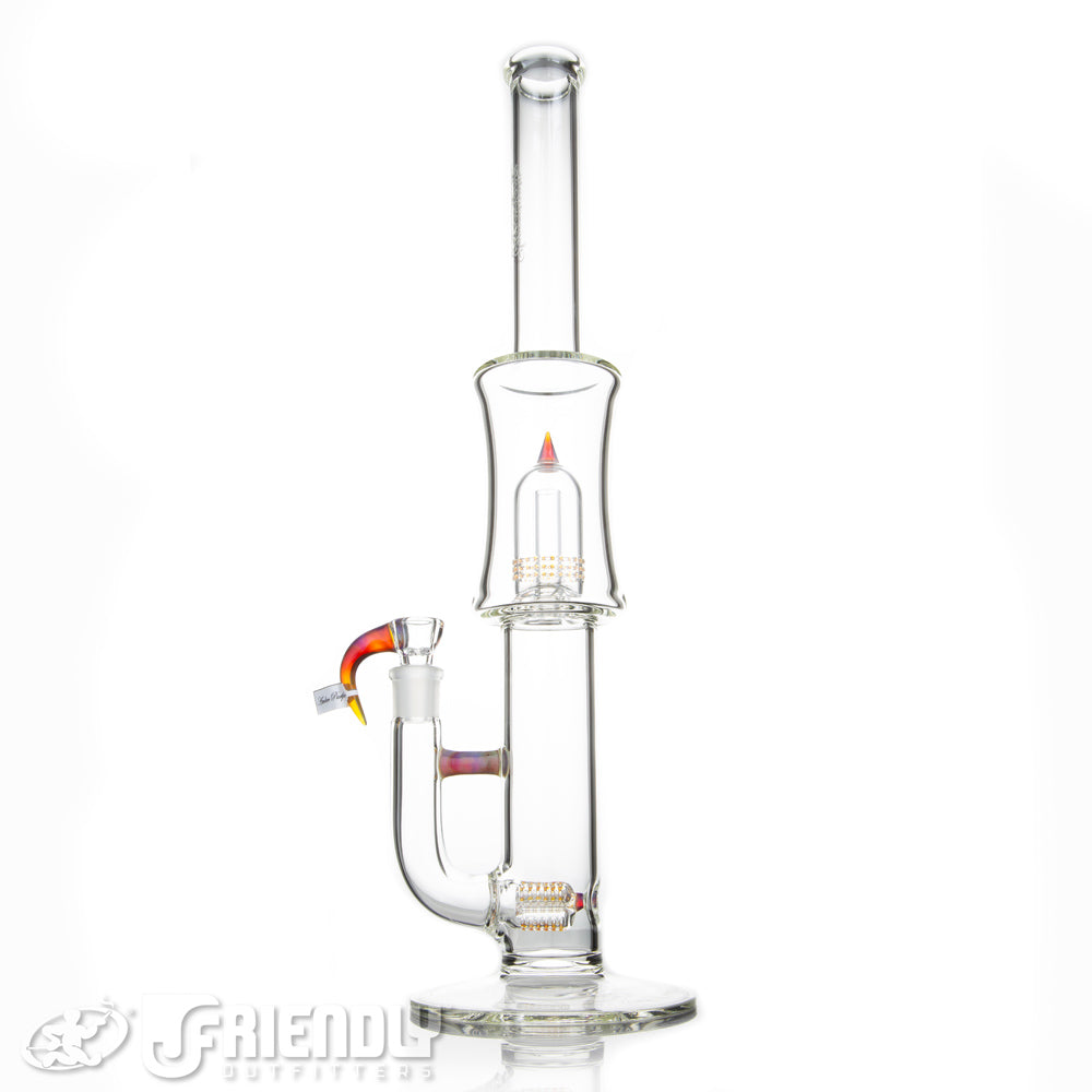 Sovereignty Glass Three Line to 75mm Grid Dome w/Minor Amber Purple Accents