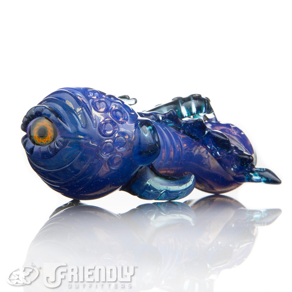 Mako Glass Purple Sea Monster Spoon #11