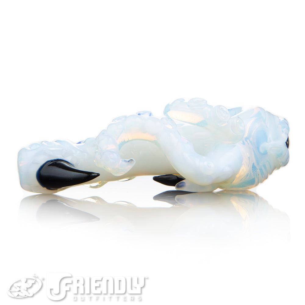 Mako Glass White Sea Creature Spoon