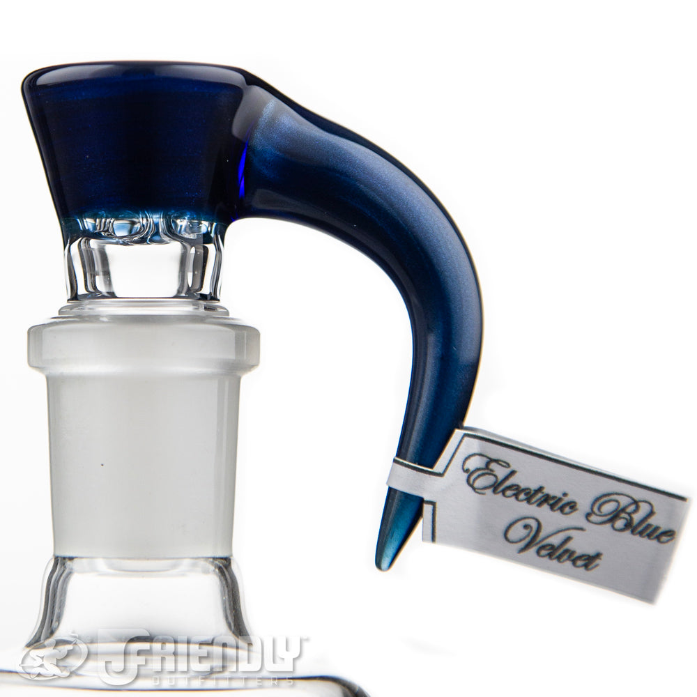 Sovereignty Glass 18mm Full Accent Slide w/Electric Blue Velvet Accent