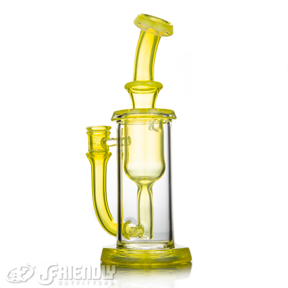 Leisure Glass 14mm Yellow Incycler