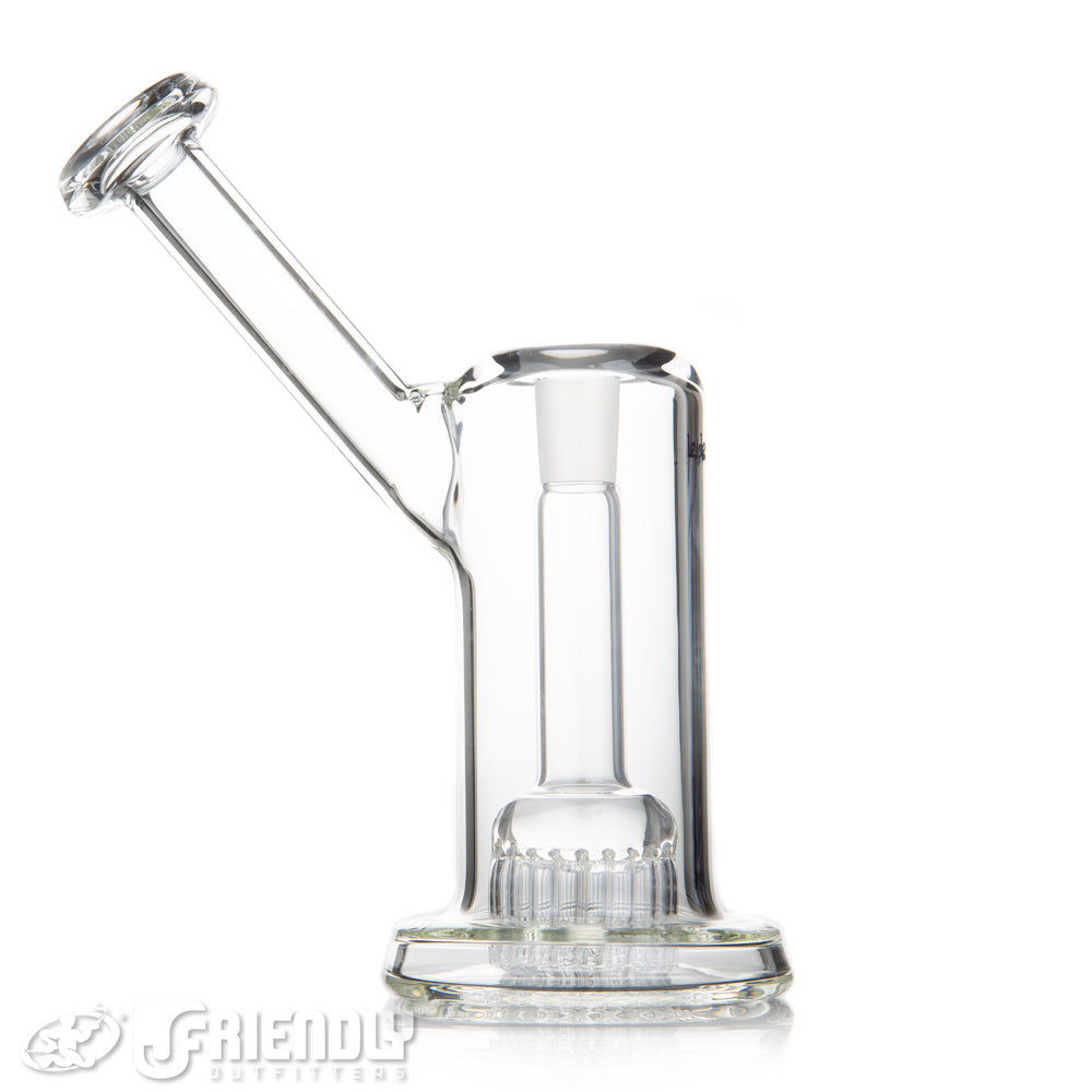 Leisure Glass 14mm Mini 20 Arm Bubbler w/ Bold Logo