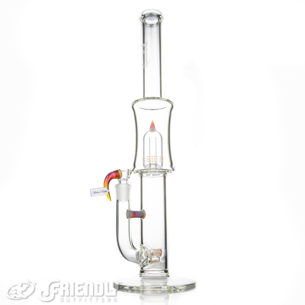 Sovereignty Glass Three Line to 75mm Grid Dome w/Minor Amber Purple Accents