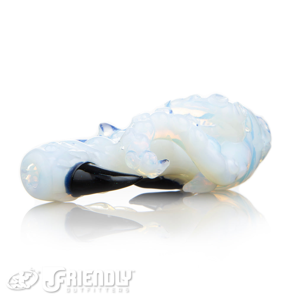Mako Glass White Sea Creature Spoon