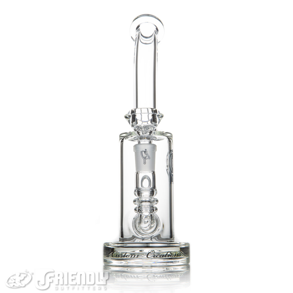 C2 Custom Creations Mini Daisy Jet Perc Bubbler w/ Small C2 Logo