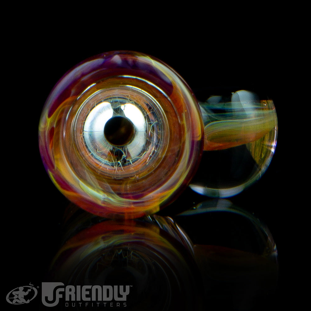Royals Glass Fumed Onie w/ Amber Purple Accents