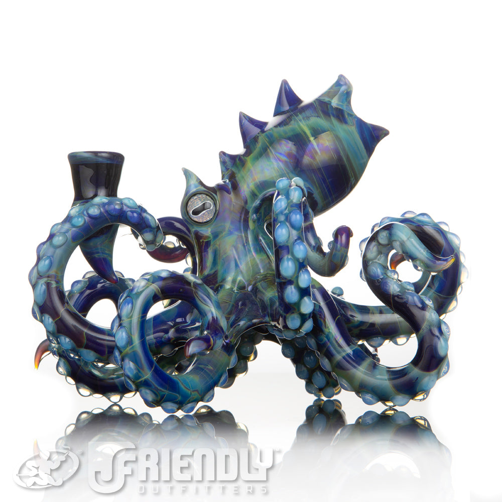 Mako Glass Dark Blue Octopus Rig