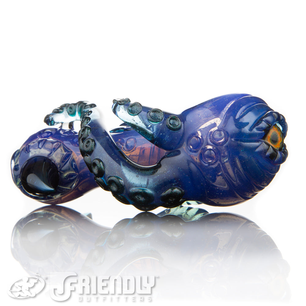 Mako Glass Purple Sea Monster Spoon #11