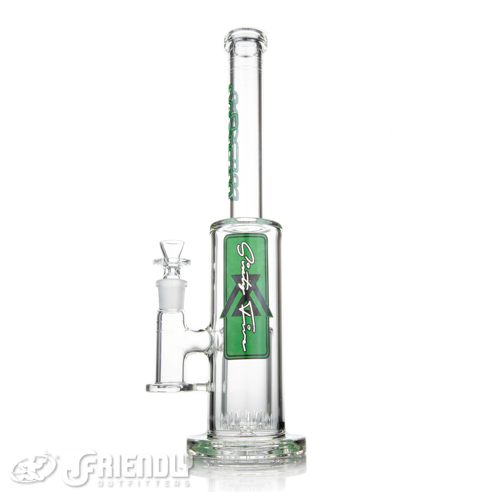 Moltn Glass 65 Medium Body Can Perc Tube w/ Green Label