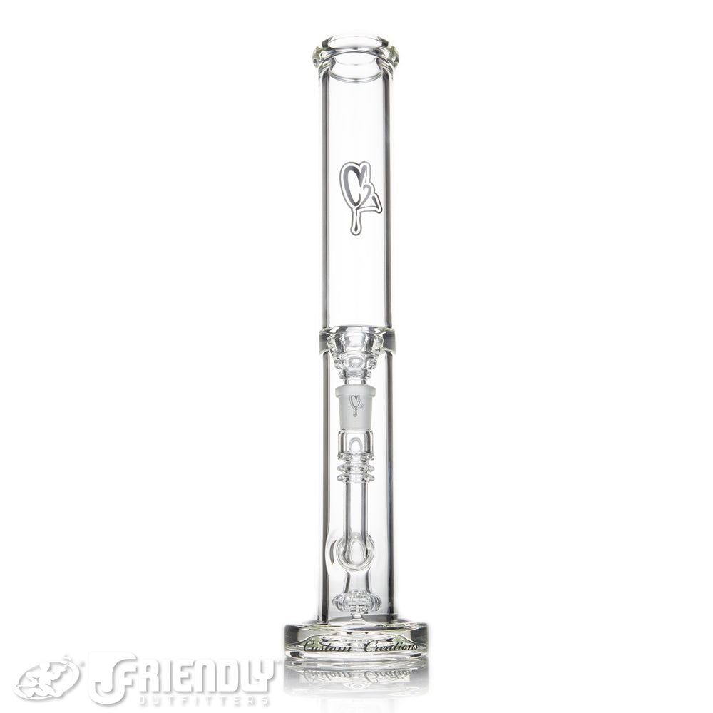 C2 Custom Creations 45mm Straight Foot Shower Head Tube w/ Label #2