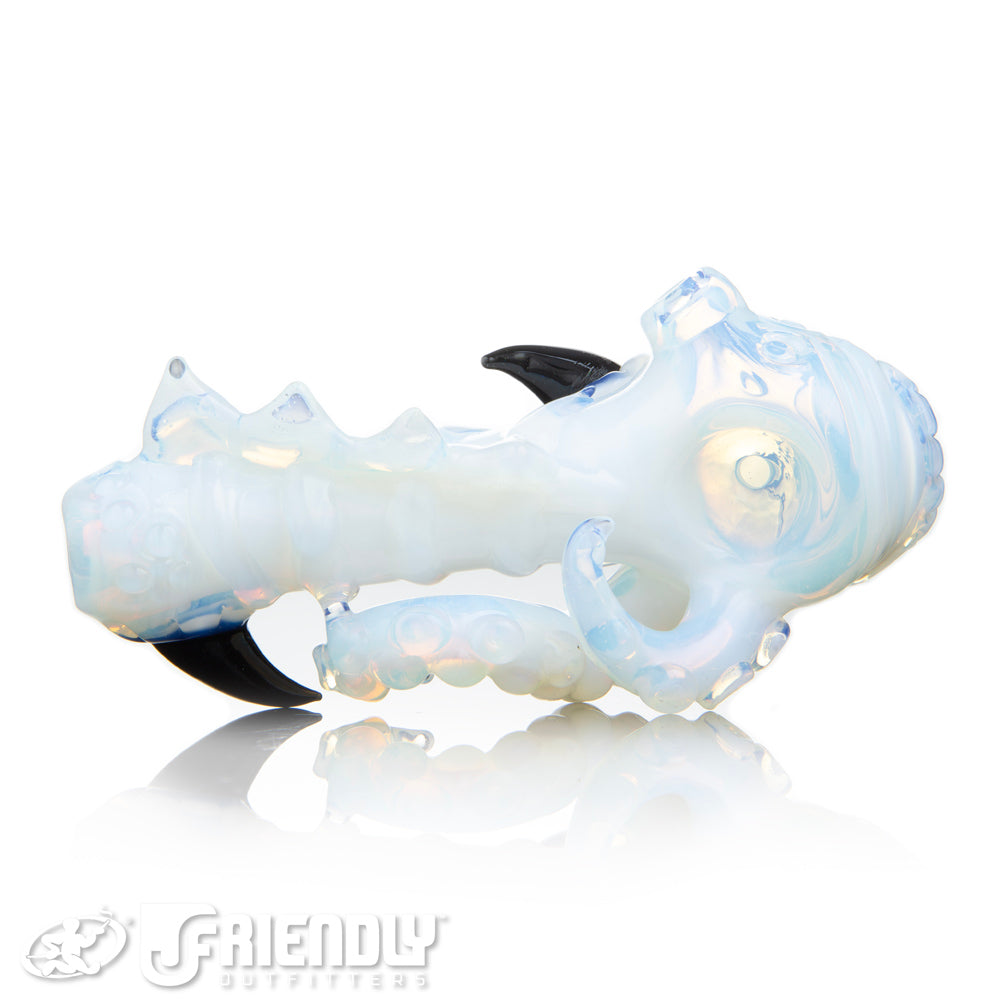 Mako Glass White Sea Creature Spoon
