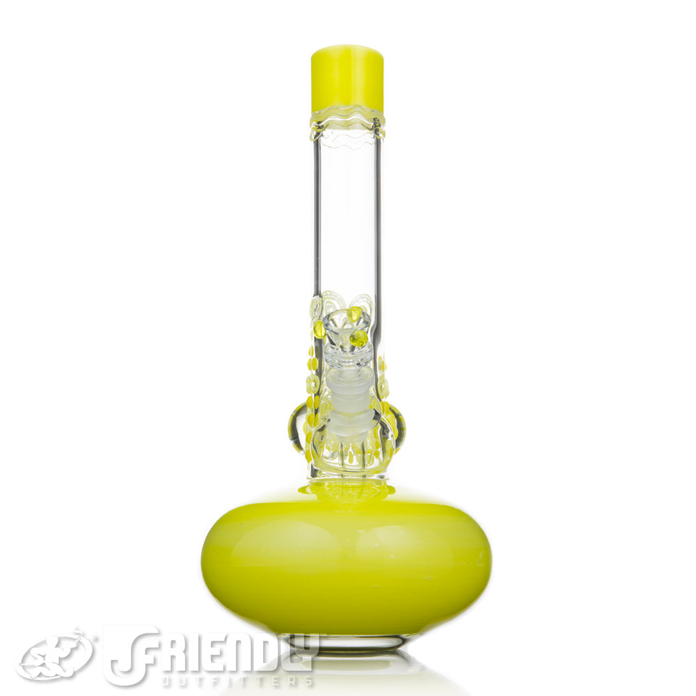 HVY Glass 14mm Mini Yellow Marble Tube
