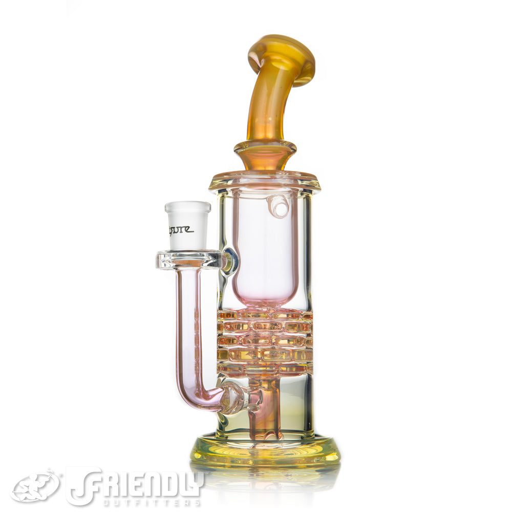 Leisure Glass 14mm Fumed Brickstack Incycler