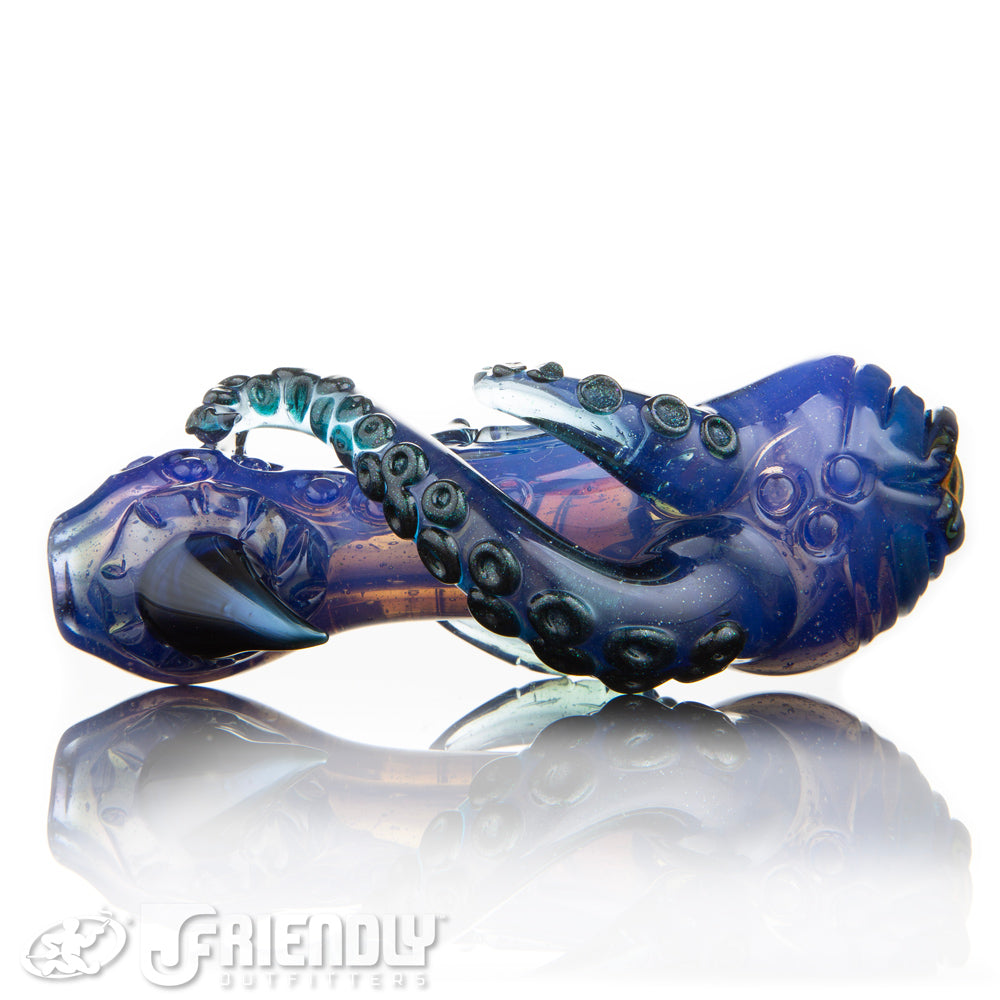 Mako Glass Purple Sea Monster Spoon #11