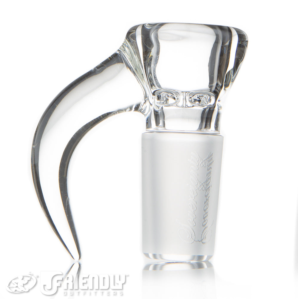 Sovereignty Glass Clear 18mm 4 Hole Slide