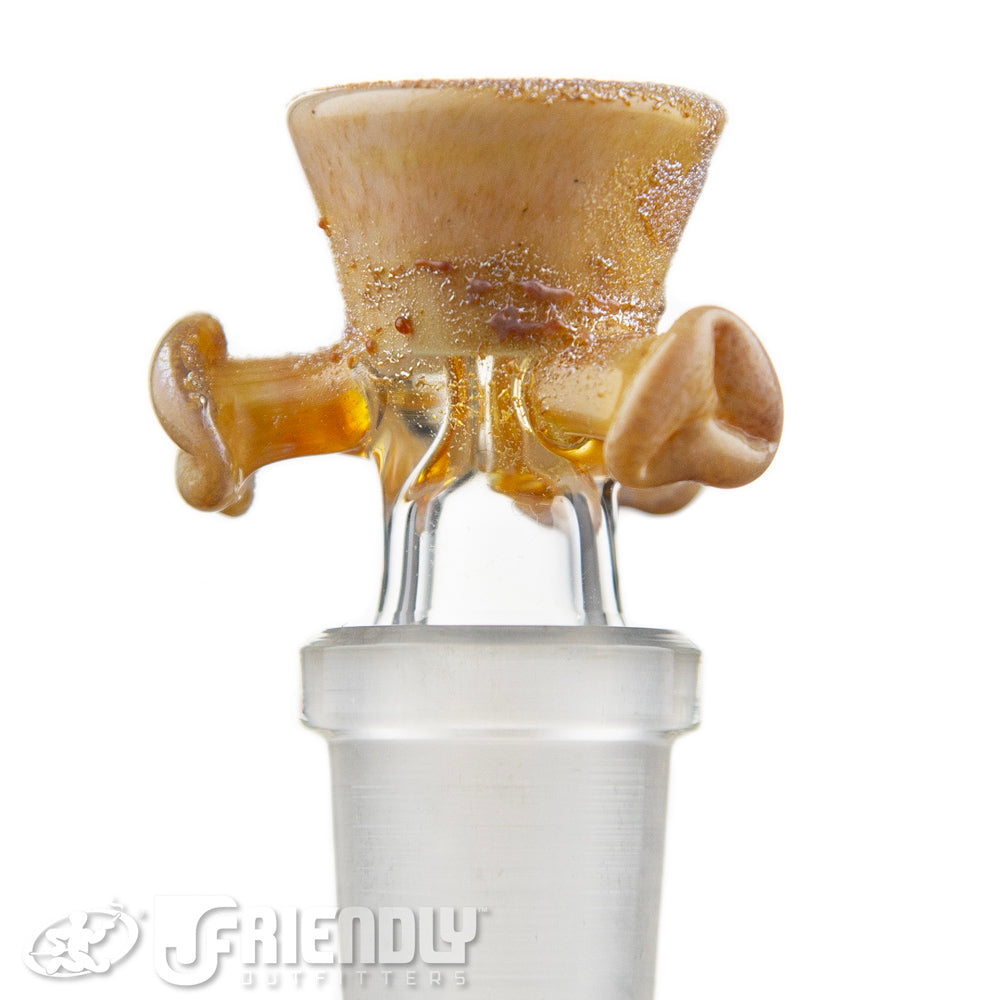 Mike Fro Glass 14mm Bone Slide #2