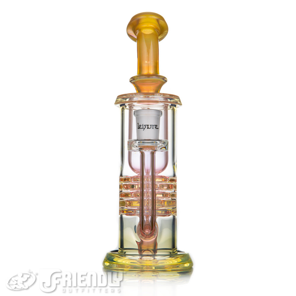 Leisure Glass 14mm Fumed Brickstack Incycler