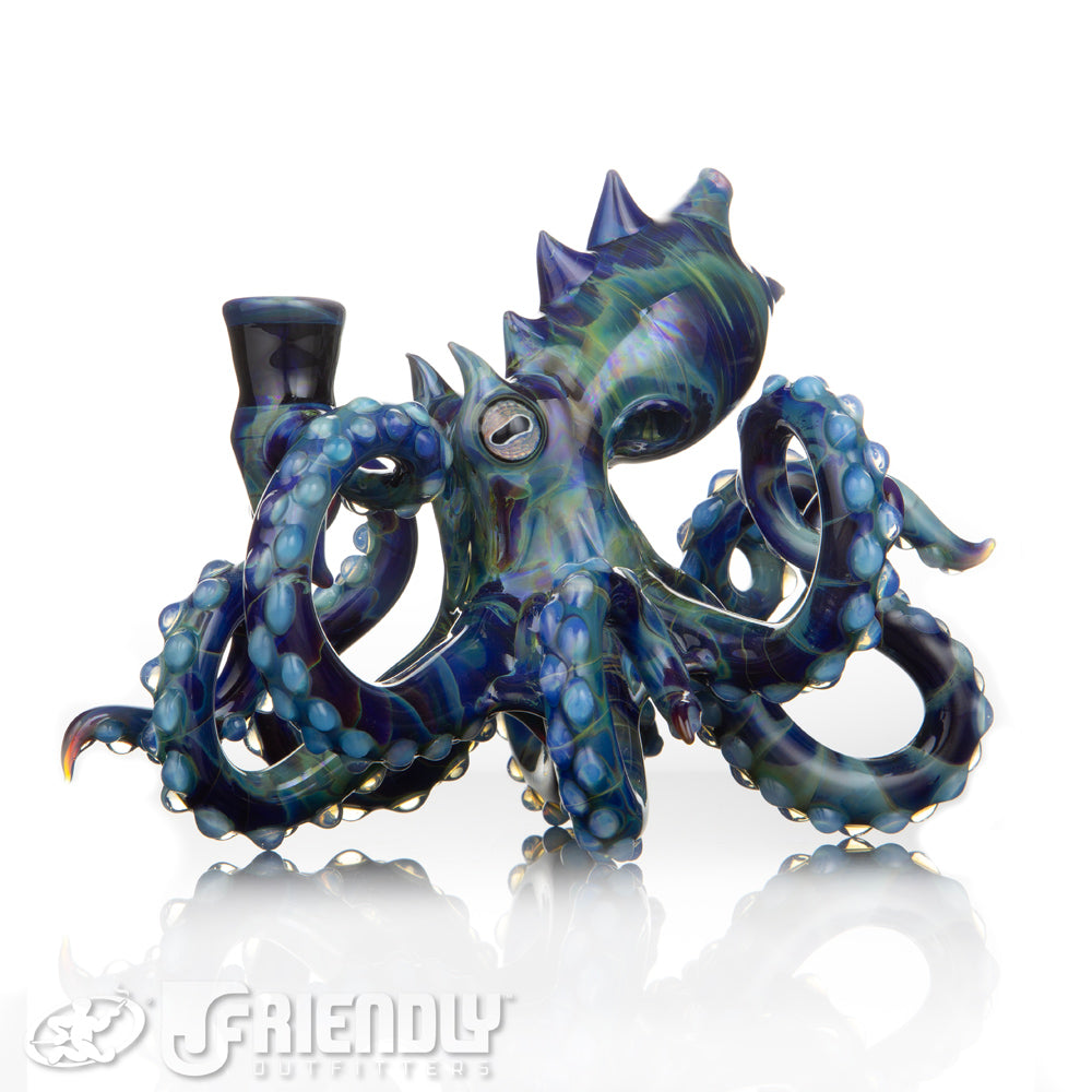 Mako Glass Dark Blue Octopus Rig