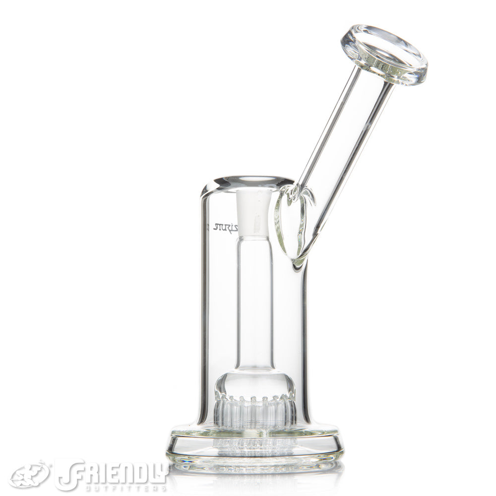 Leisure Glass 14mm Mini 20 Arm Bubbler w/ Bold Logo