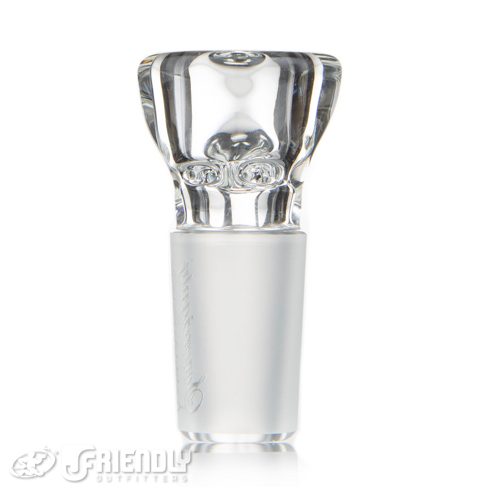 Sovereignty Glass Clear 18mm 4 Hole Slide