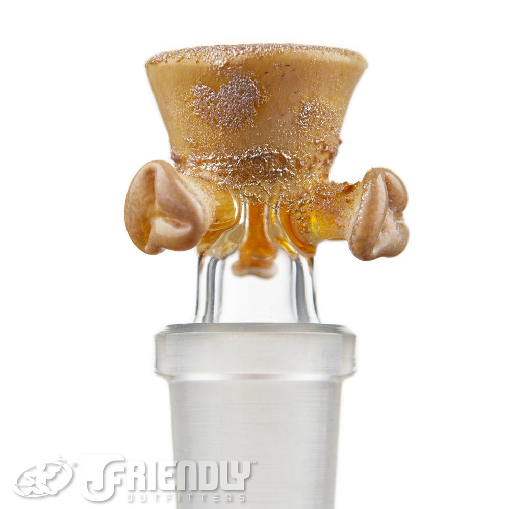 Mike Fro Glass 14mm Bone Slide #2