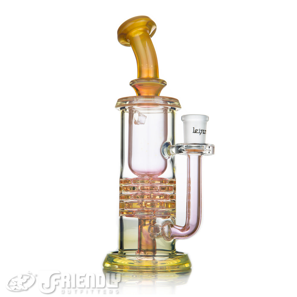 Leisure Glass 14mm Fumed Brickstack Incycler