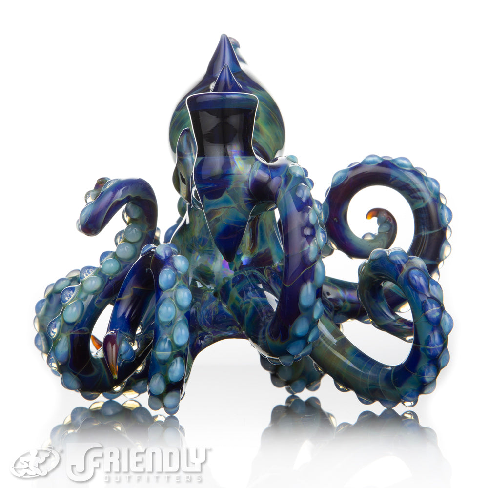 Mako Glass Dark Blue Octopus Rig