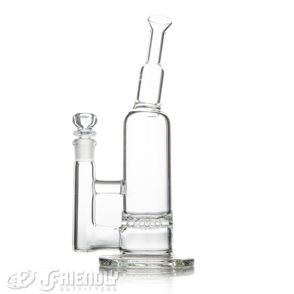Mobius Glass 18mm Matrix Disc Bubbler